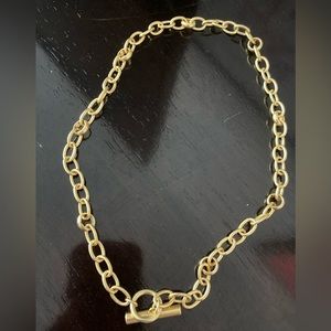 Madewell brass chain necklace